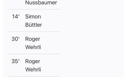 Senioren: Schützenfest gegen Hägendorf Senioren: Schützenfest gegen Hägendorf