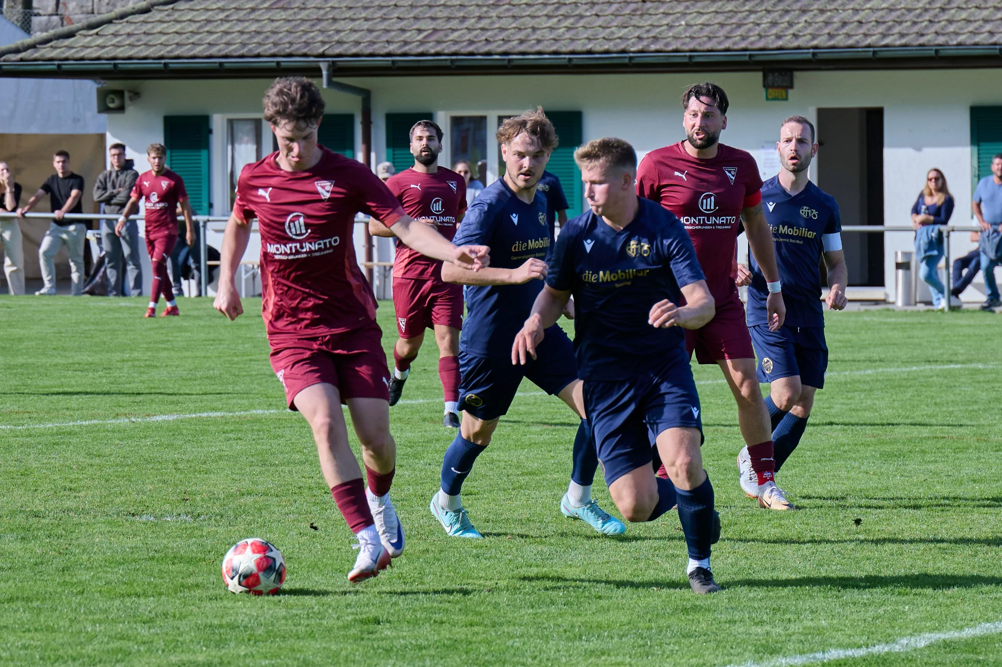 So eng war auch das Spiel gegen Niederbipp!