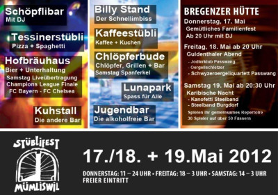 Stueblifest 2012