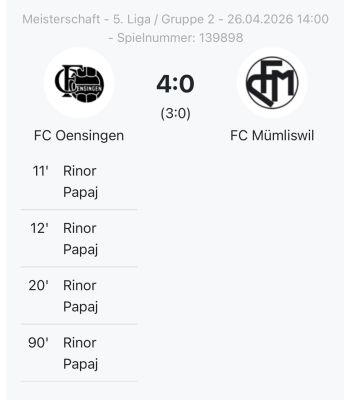 3. Mannschaft: Empfindliche Auswärtsniederlage
