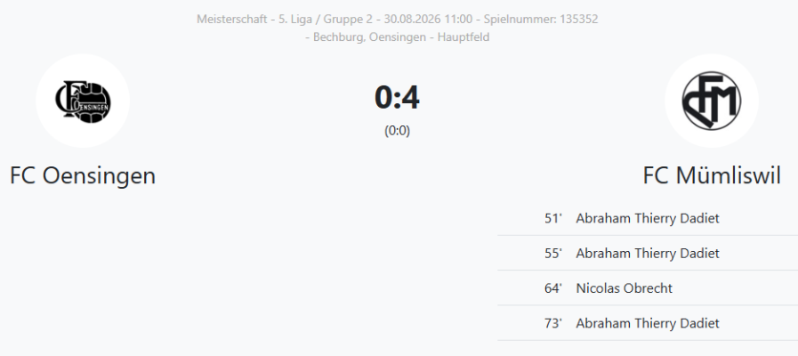 3. Mannschaft: Derbysieg