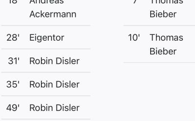 Senioren: Kantersieg gegen Deitingen
