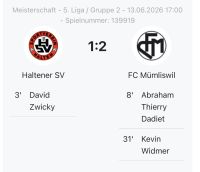 FC Mümliswil: 3. Mannschaft: Abschlusssieg