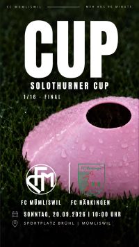FC Mümliswil: Cup-Fight im Guldental - Matchballsponsoring